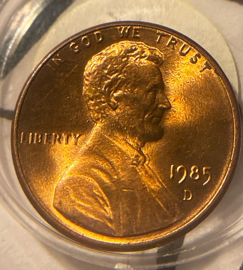 1985-D-Lincoln-Memorial-Cent