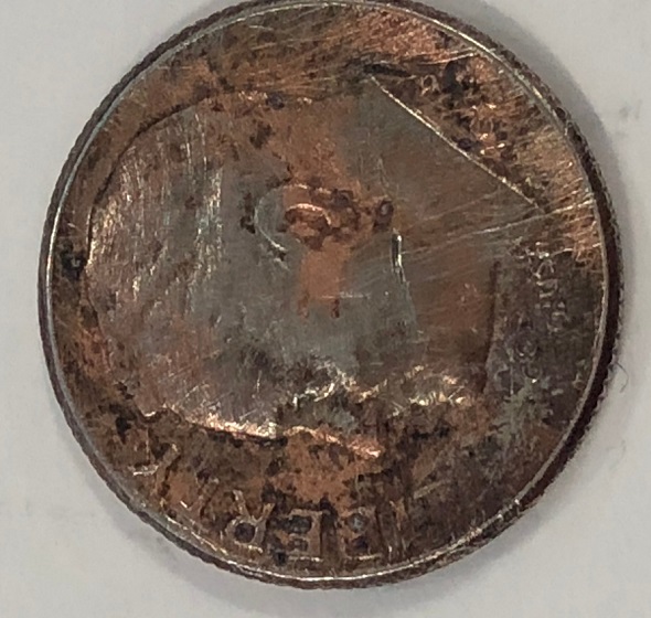 Odd-Looking-Dime---1980-P-I-Think?-Is-This-Missing-Clad-Layer?