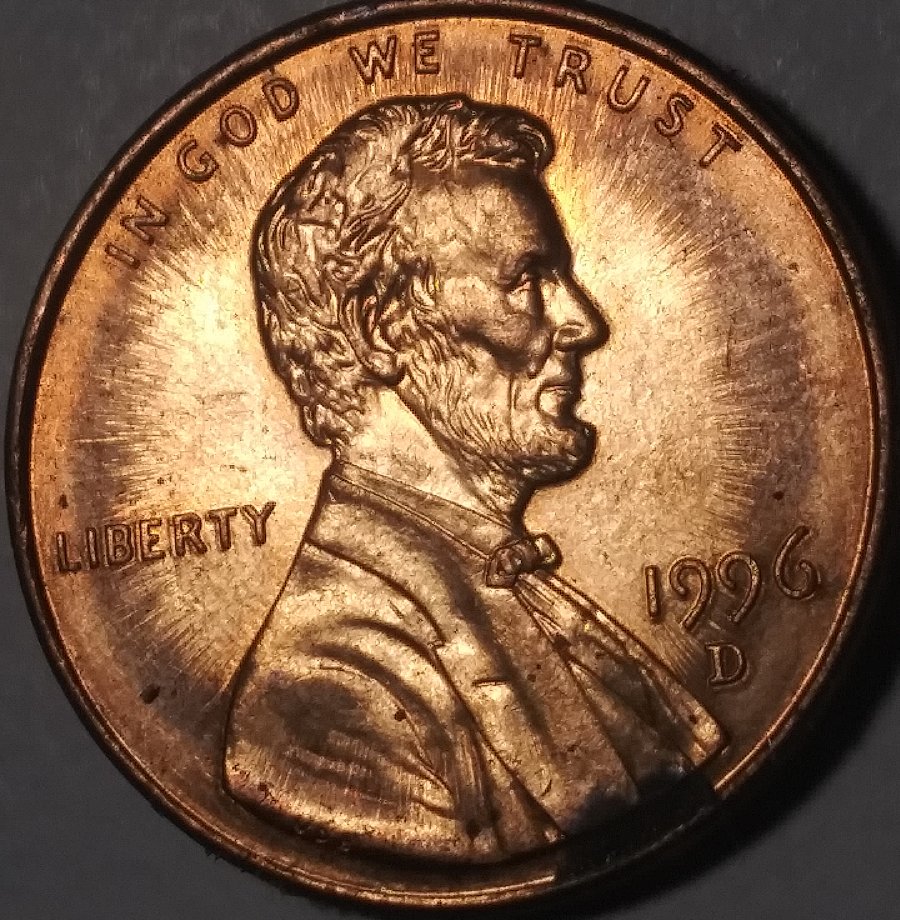 1996-D-Lincoln-Shield-Cent