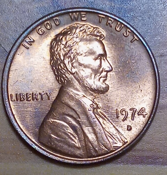 1974-D-Large-Date-Lincoln-Memorial-Cent-For-Grading