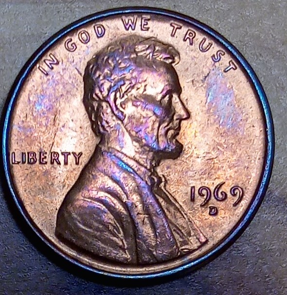 1969-P-Lincoln-Memorial-Cent-For-Grading