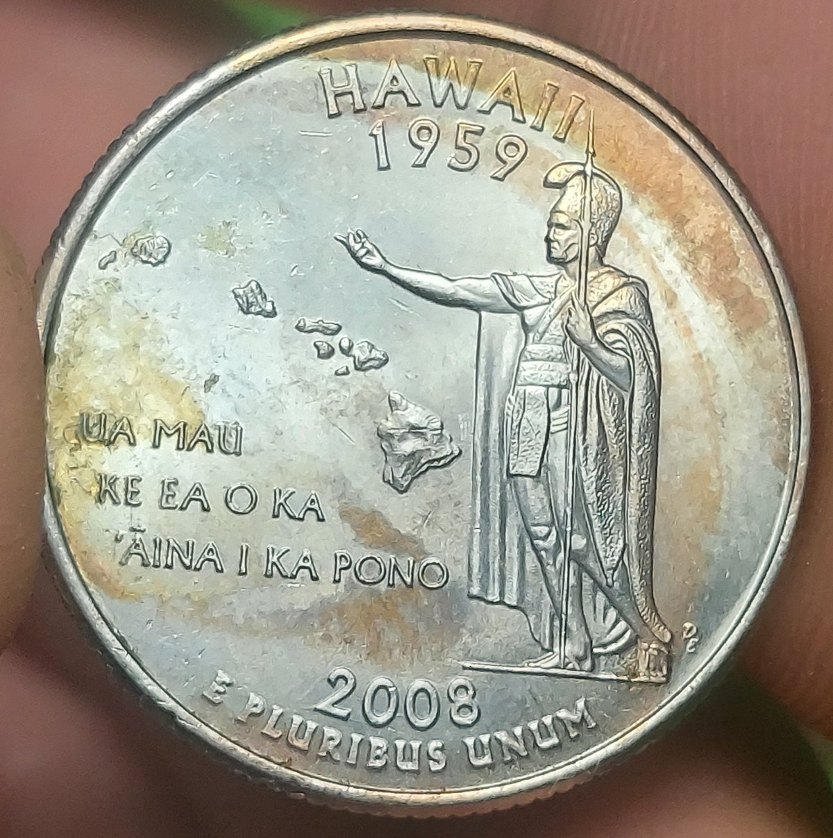 2008-Hawaii-P-Quarter-Missing-Clad-Both-Sides