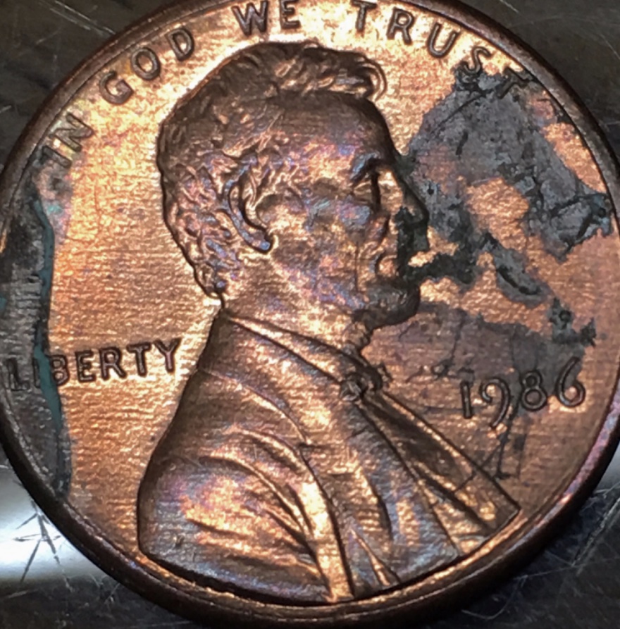 1986-Penny---Second-Date-On-Obverse?--Doubling-On-Reverse?