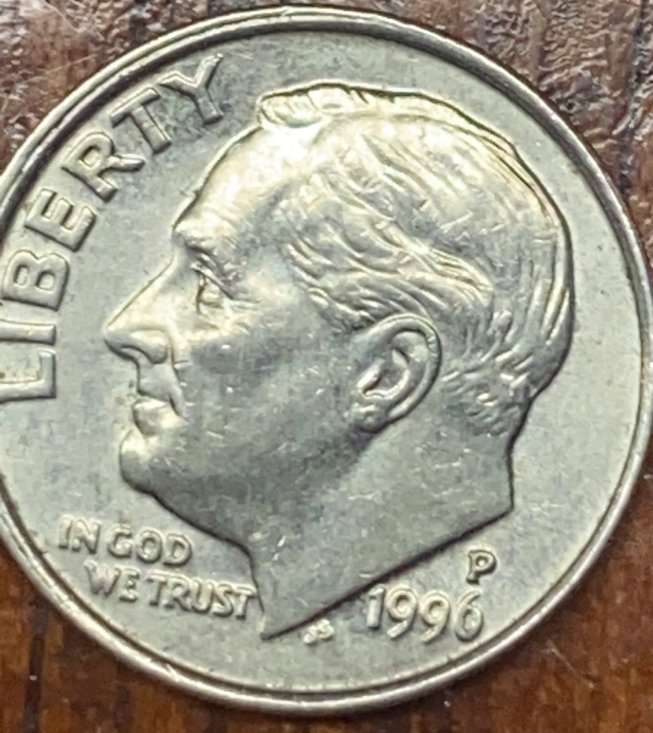 Lines-On-This-1996-Dime.what-Are-They?