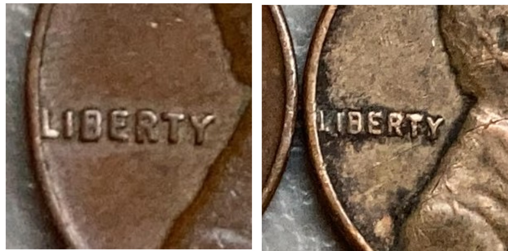 1962-D-Lincoln-Penny-Dropped-Y-In-Liberty