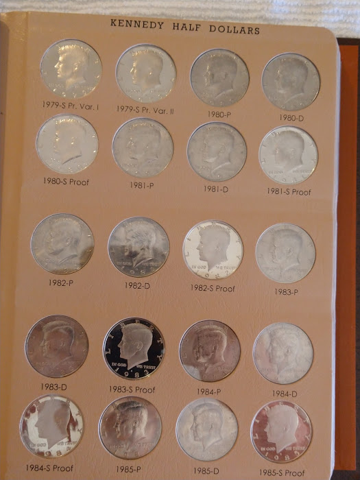 Dearborn's-8166---8167-Kennedy-Dansco-Albums---Complete!-With-Proofs