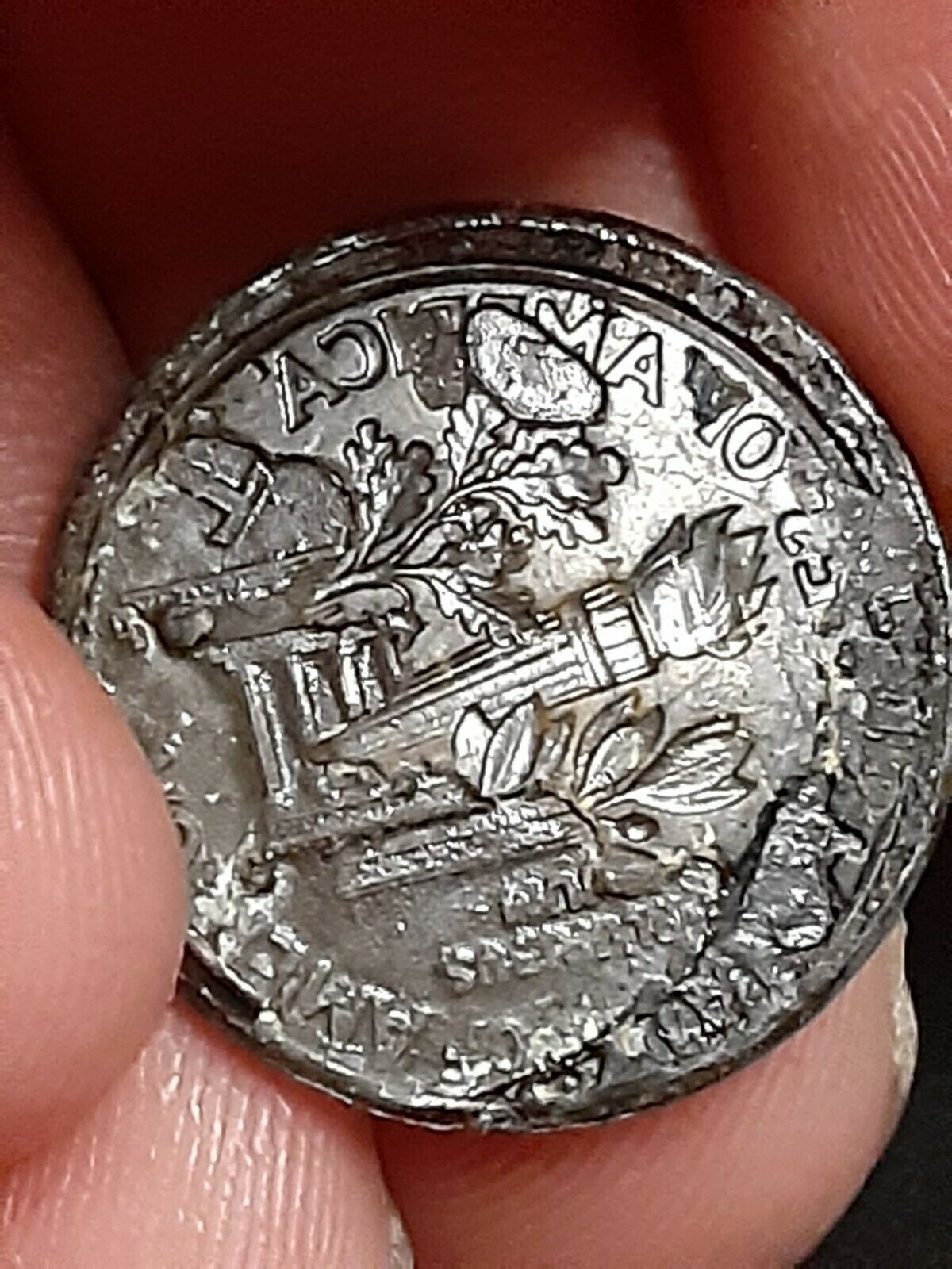 Ebay-Seller--Passing-Off-'Vise-Job-LMC-As-Rare-'Dime-Penny-Double-Strike'