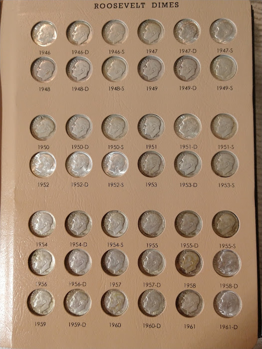 Dearborn's-Completed-Roosevelt-Dime-Dansco-Album-With-All-Proofs-Included