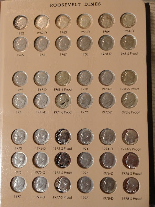 Dearborn's-Completed-Roosevelt-Dime-Dansco-Album-With-All-Proofs-Included