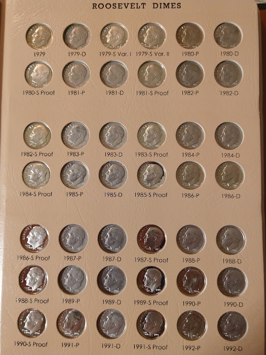 Dearborn's-Completed-Roosevelt-Dime-Dansco-Album-With-All-Proofs-Included