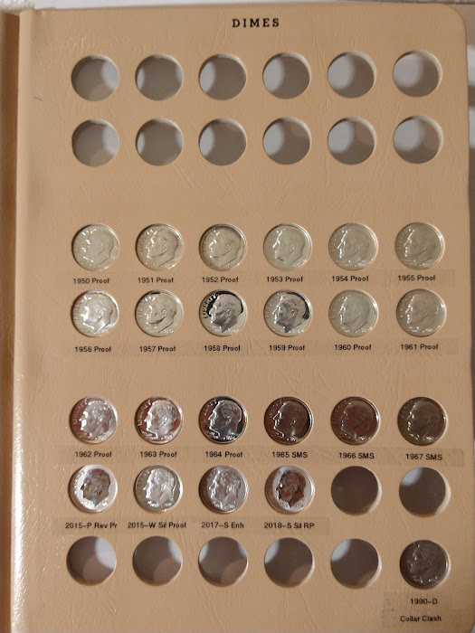 Dearborn's-Completed-Roosevelt-Dime-Dansco-Album-With-All-Proofs-Included