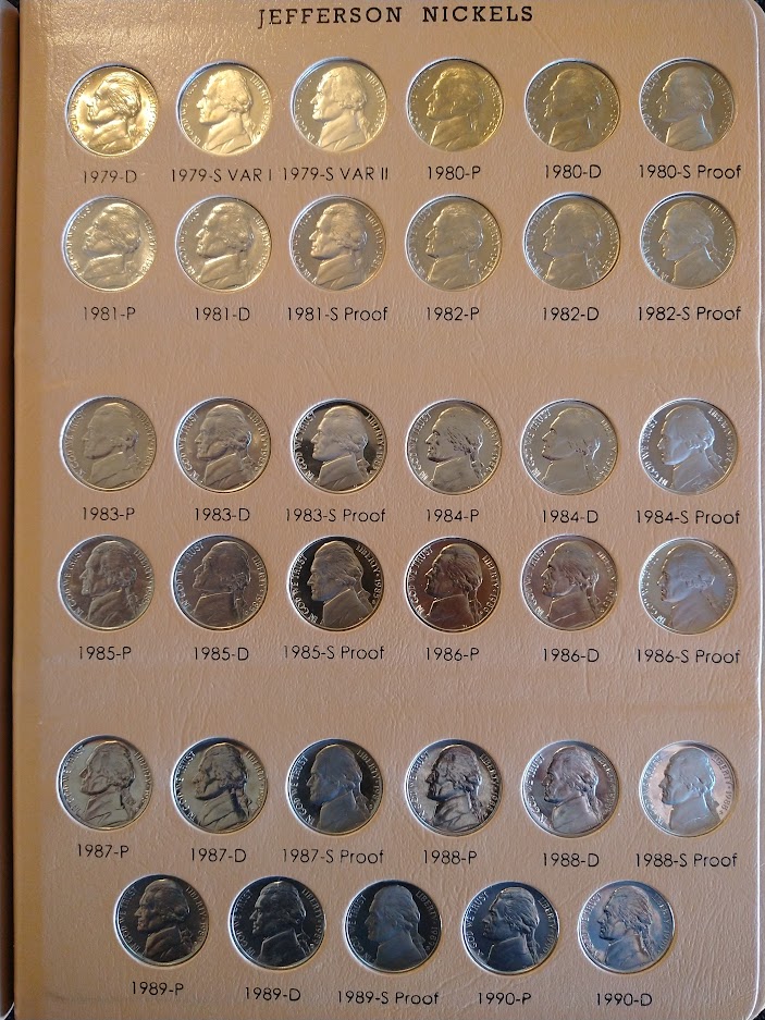 Dearborn's-Updated-And-Completed-Jefferson-Nickel-Dansco-Albums.-With-Proofs