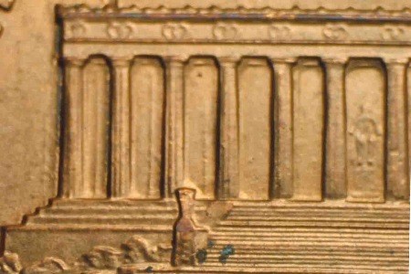1992-D-Lincoln-Memorial-Cent-WDDR-#5-Or-MD?
