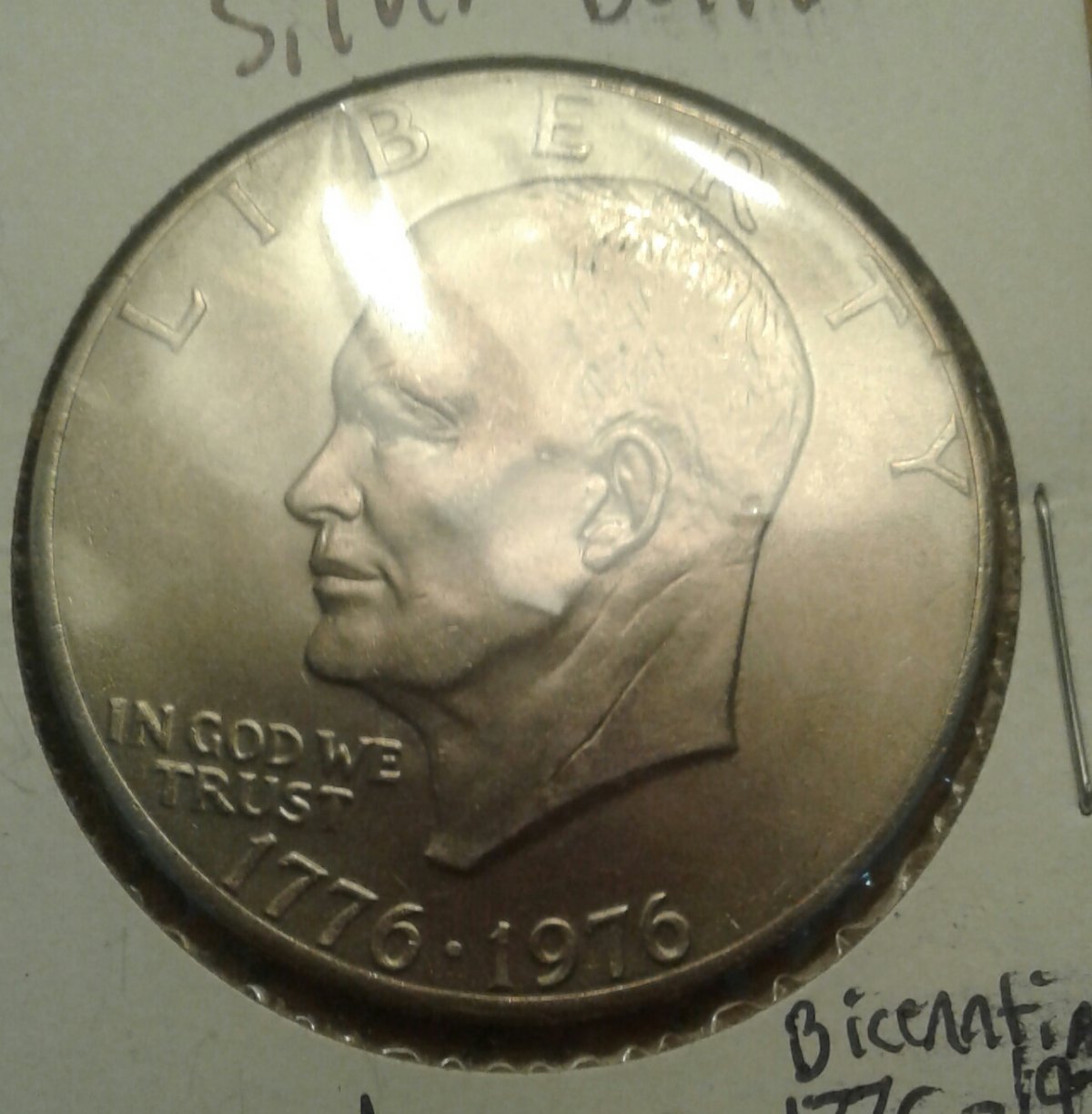 Bicentennial-1776-1976-Eisenhower-Dollar-Coin,-Grading-Requested