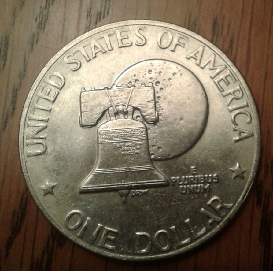 Bicentennial-1776-1976-Eisenhower-Dollar-Coin,-Grading-Requested