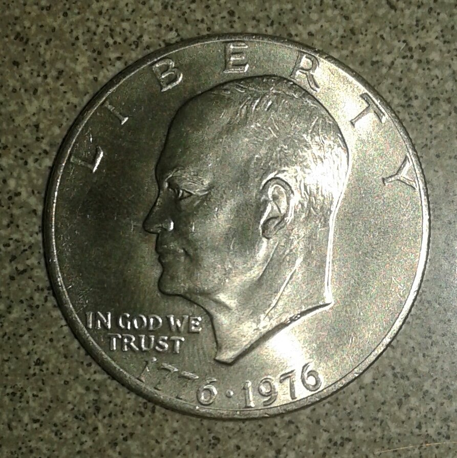 Bicentennial-1776-1976-Eisenhower-Dollar-Coin,-Grading-Requested