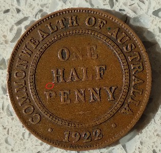 1922-Half-Penny-With-Dot-Above-P
