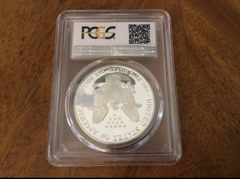 American-Silver-Eagles-Set---CAPS-Album---Photos