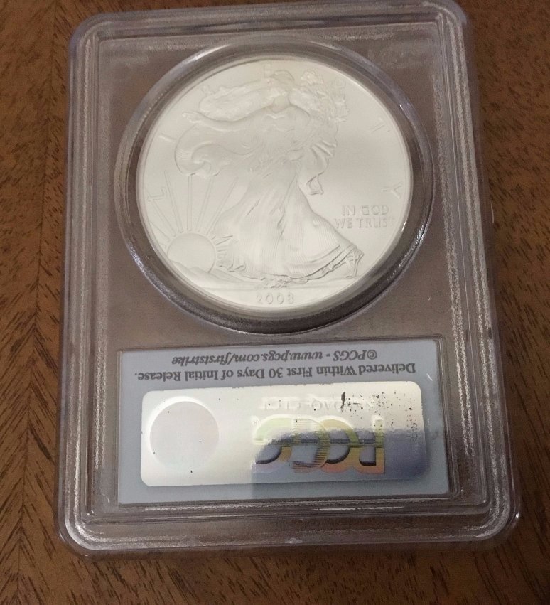 American-Silver-Eagles-Set---CAPS-Album---Photos