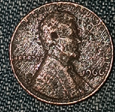 1966-Lincoln-Cent-Weighs-2.69-Grams?