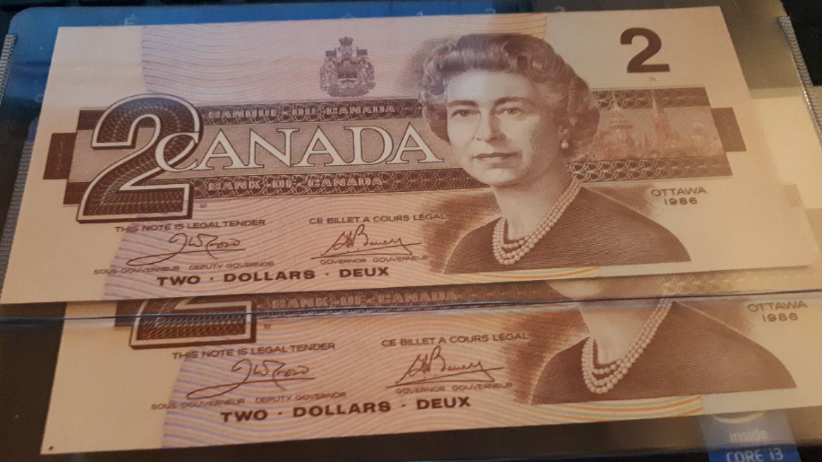 1986-2-And-5-Dollar-Banknote-Uncommon/Rare-Serial-#s-Confirmation