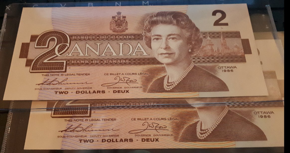 1986-2-And-5-Dollar-Banknote-Uncommon/Rare-Serial-#s-Confirmation
