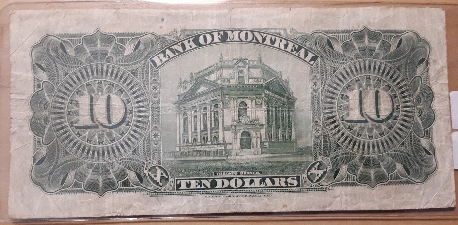 1931-Bank-Of-Montreal-10-Dollar-Banknote