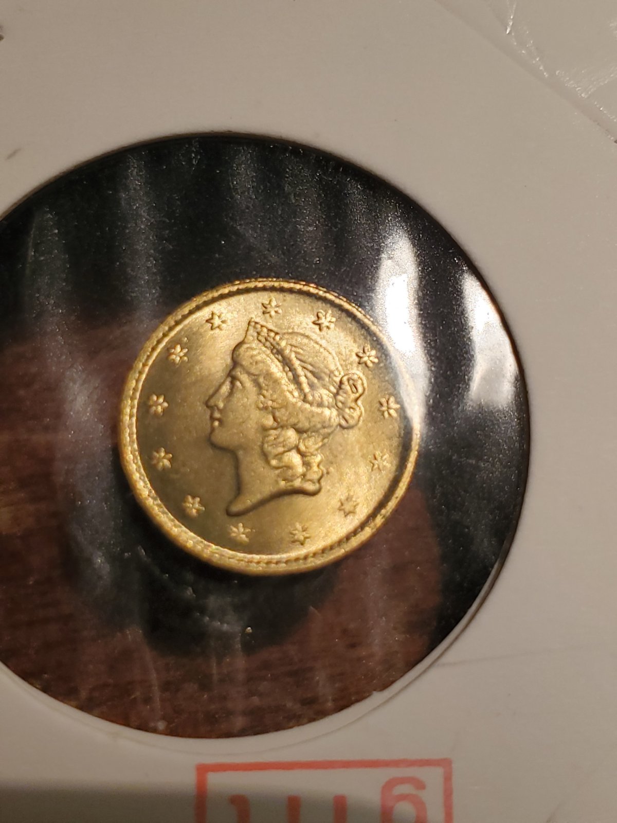 Broken-Left-Wing-On-1889-Morgan-CC--Flat-With-Rest-Of-Coin-Surface