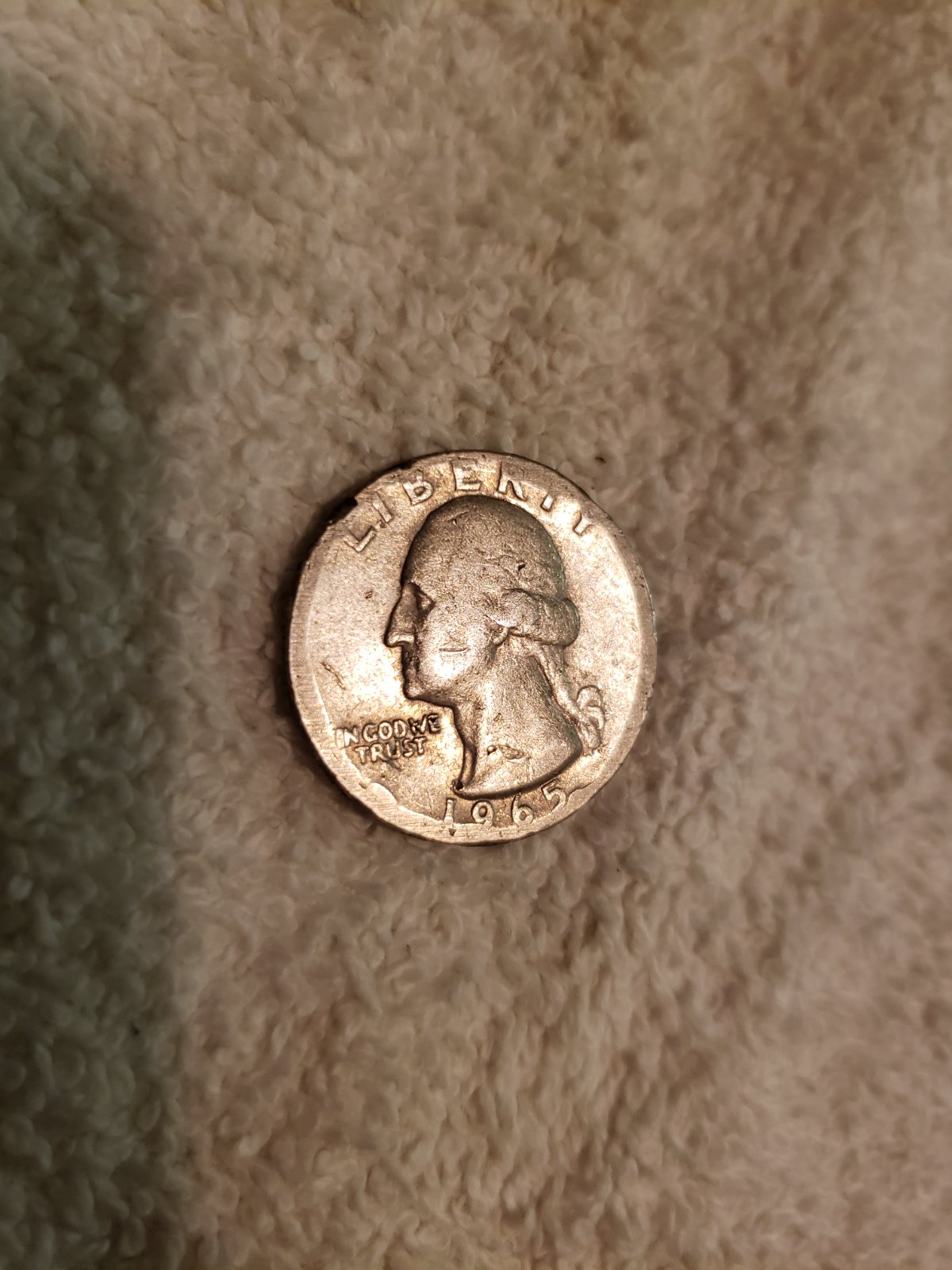 1965-Washington-Quarter-Wrong-Planchet?