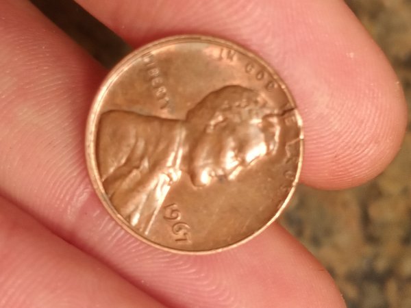 1967-Lincoln-Cent-Retained-Lamination-Error.-Value?
