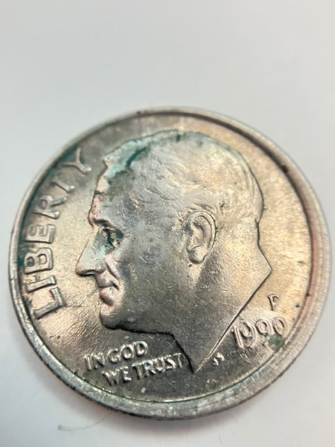 1990-P-Dime-Double-Struck?-Weird-Rim