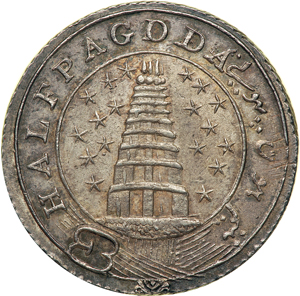 India---Madras-Presidency.-Half-Pagoda,-ND-1808-1811---Error!