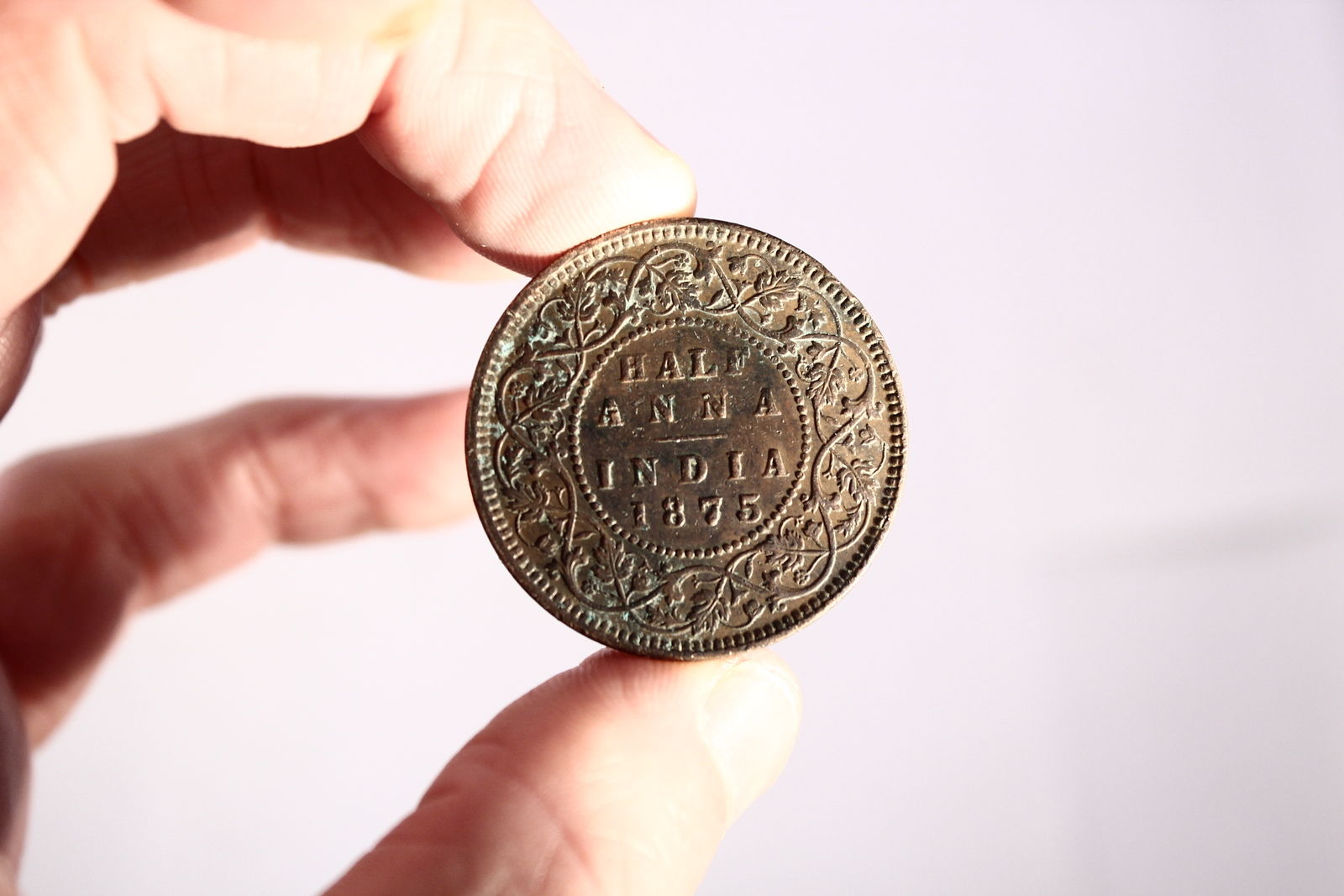 British-India-1875-Half-Anna---Grade-Opinions-Please