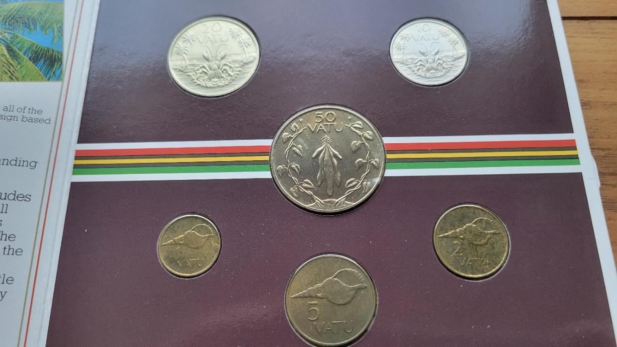 Vanuatu-First-National-Coinage-1983-BU-Collection