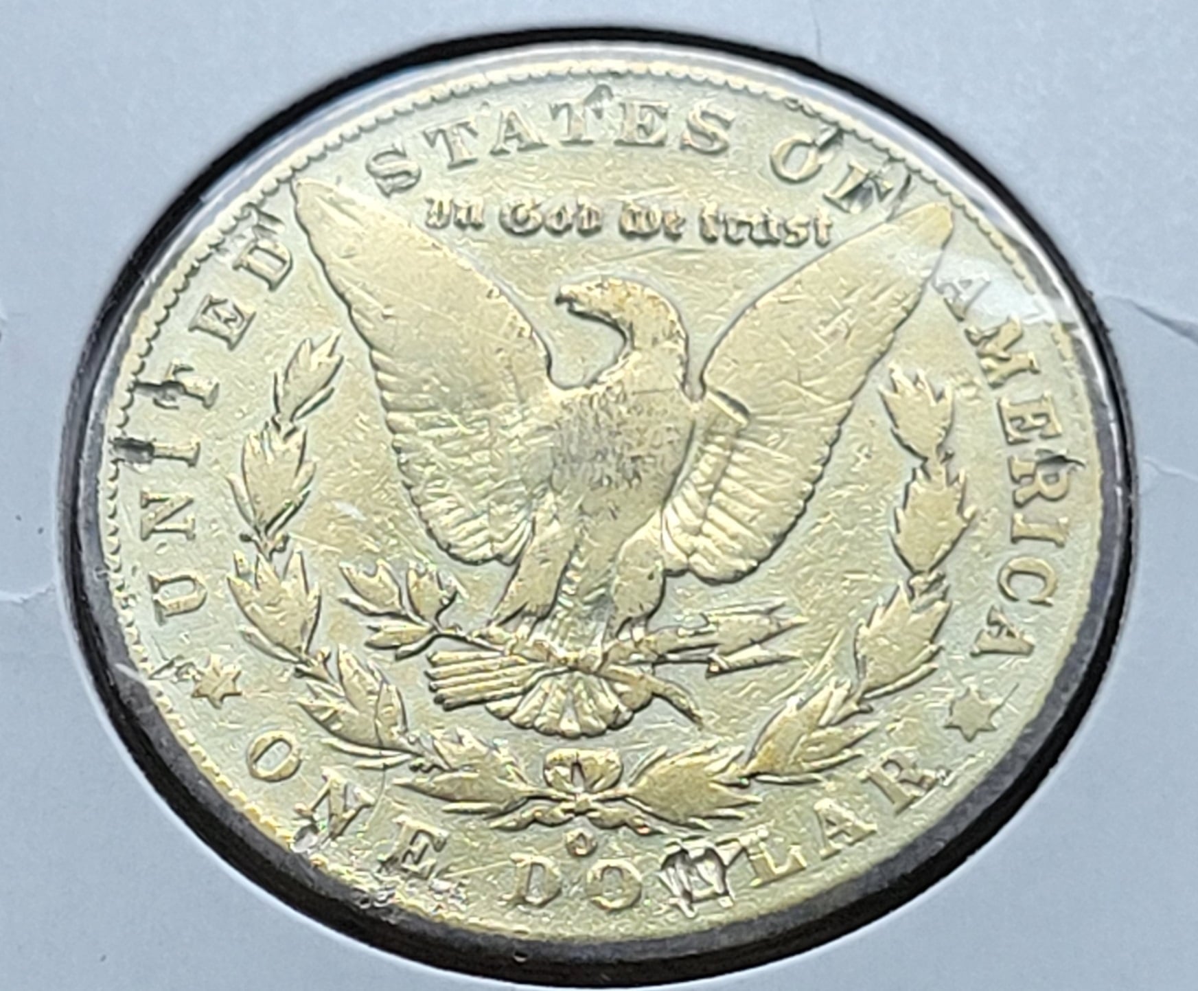 Golden-1901-O-Morgan-Dollar---Colour-Question?