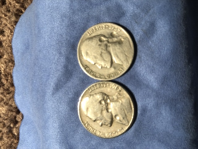 2-Jefferson-Nickels-With-What-Looks-Like-Drill-Attempts?