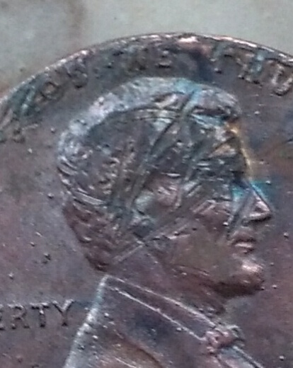 1983-Penny-With-Scratches-On-The-Lincoln-Head.