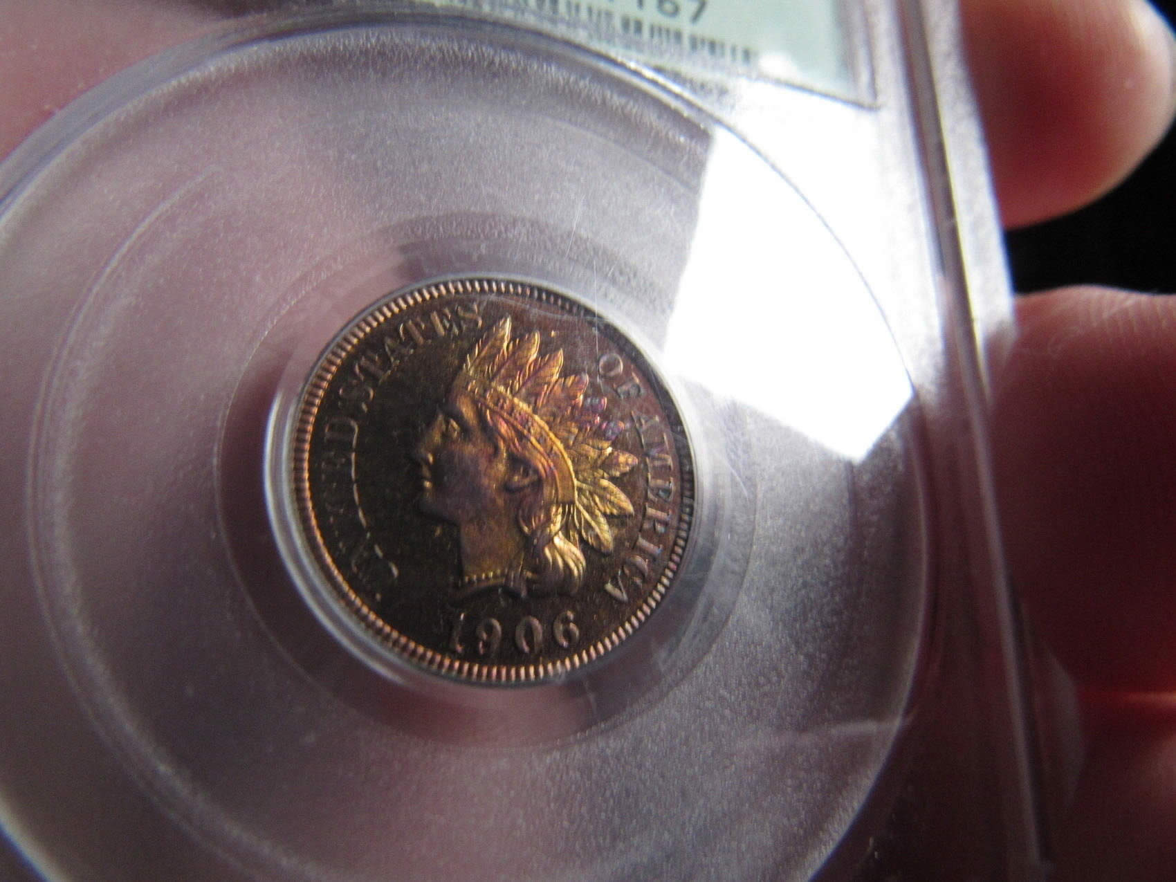 1906-IHP-Proof-64-RB-PCGS-Ol'-Green-Holder