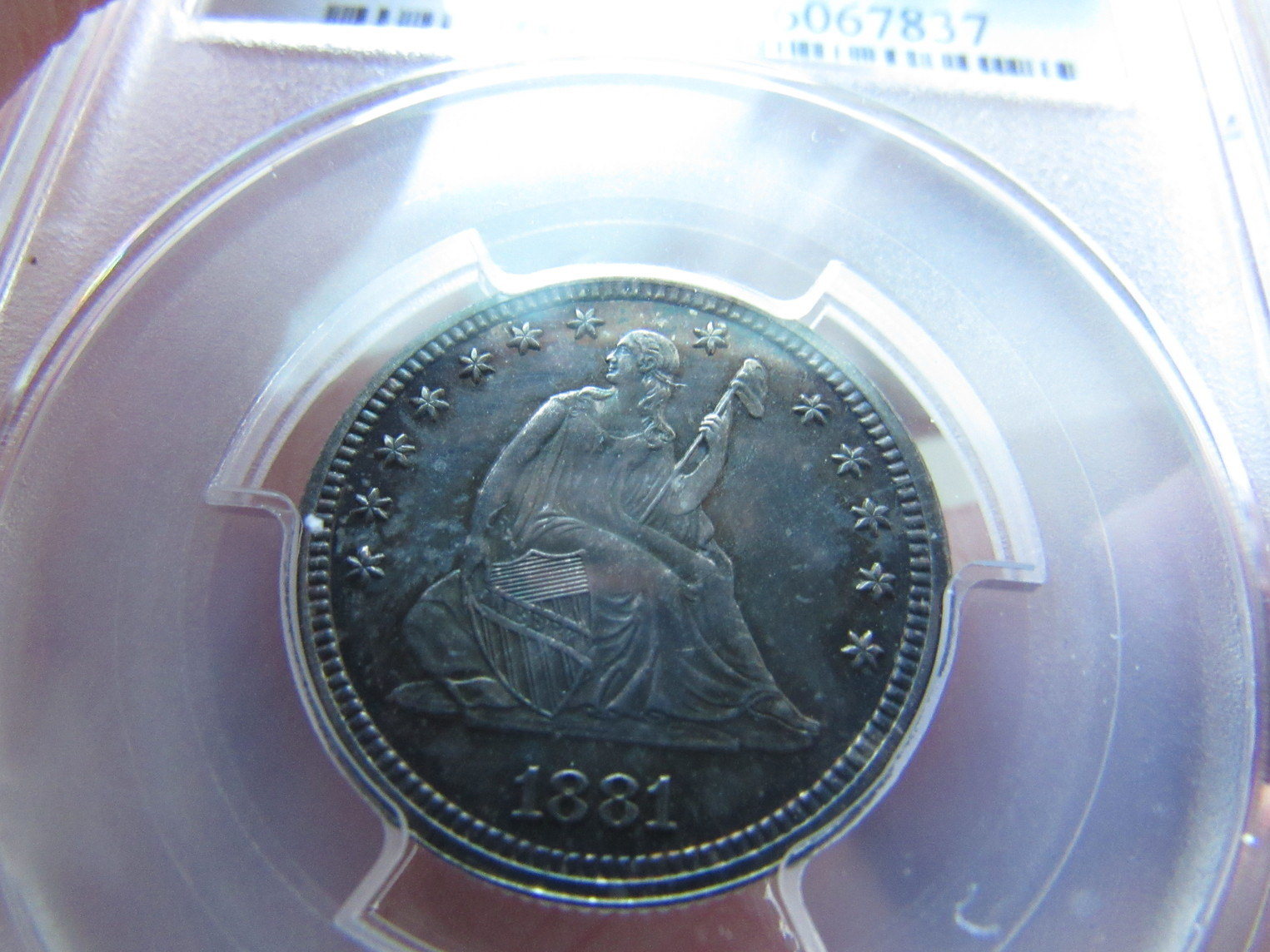 1881-Proof-Seated-Liberty-Quarter-PF-65-&-Its-Compliment-1881-IHP-Proof