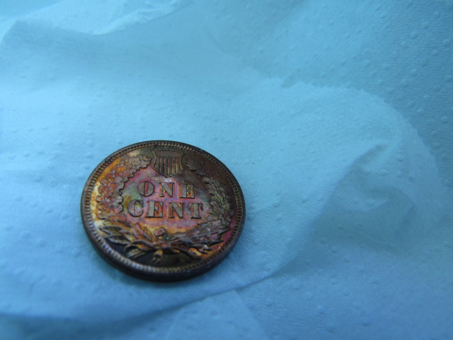 1909-Indian-Cent-Proof-Raw-Colorful