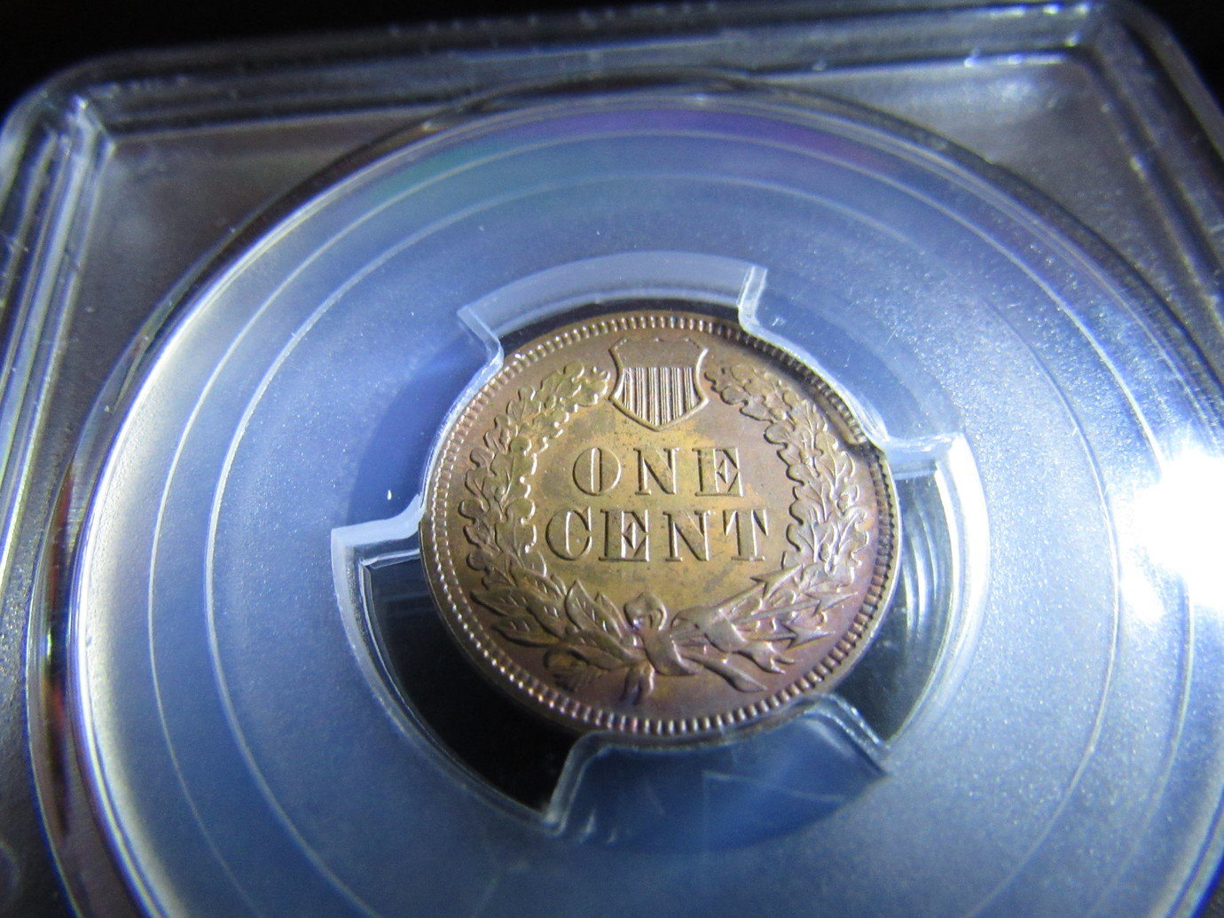 1892-Indian-Cent-Proof-Some-Color-PCGS-PF-63-RB