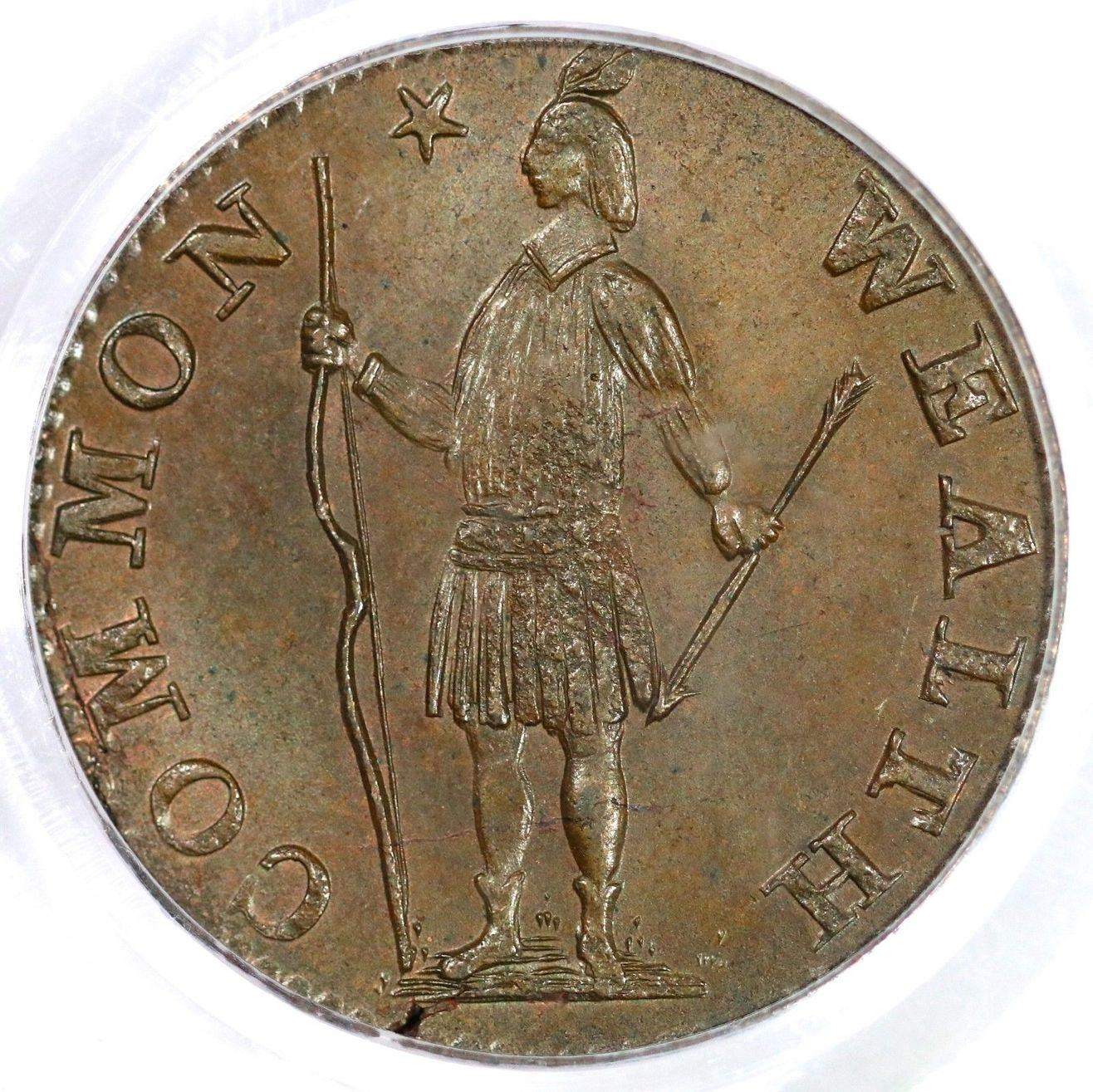 Massachusetts-Half-Cent