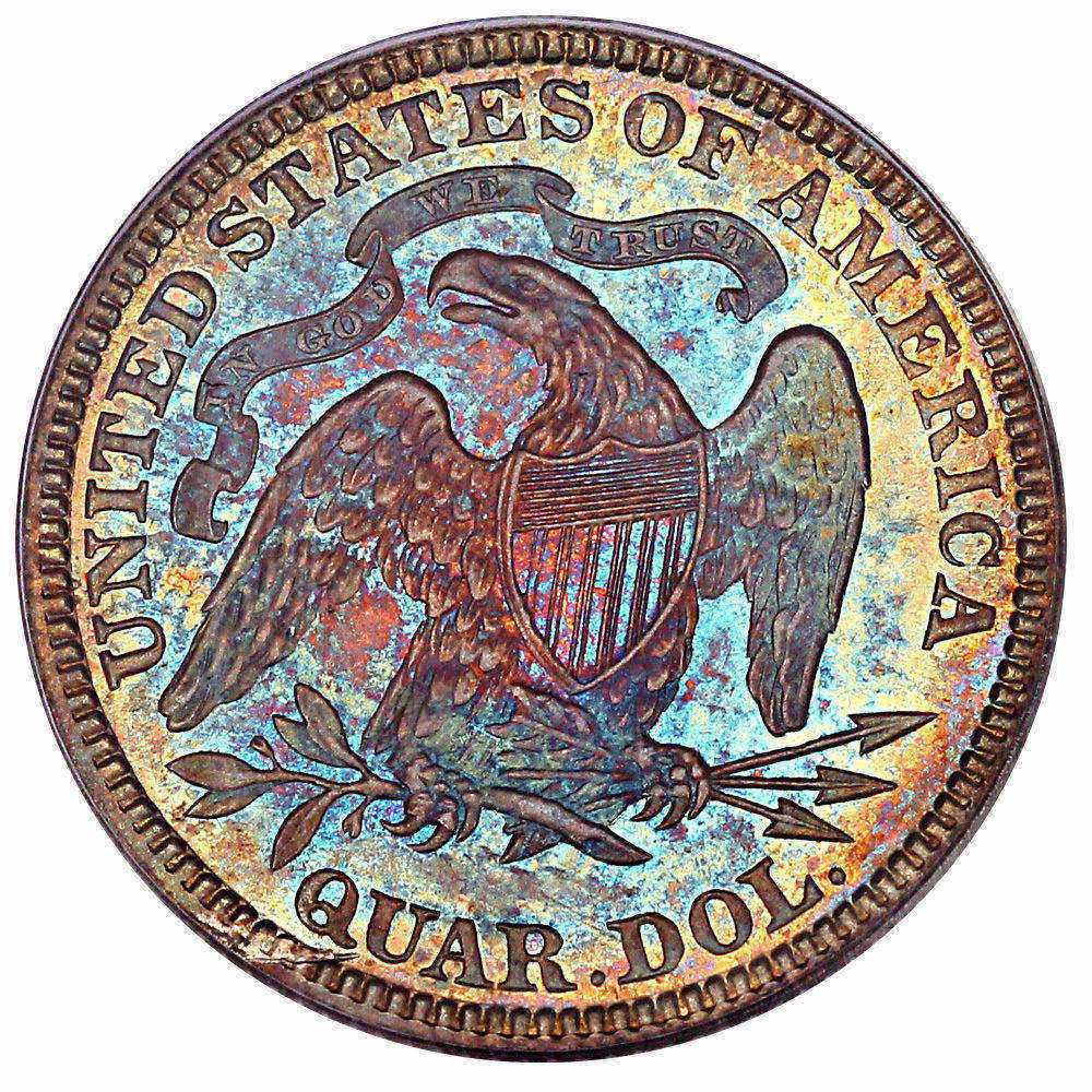 1891-Proof-Seated-Liberty-Quarter---You-Vs-PCGS---Grade-Me