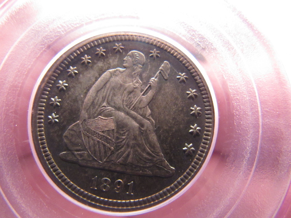 1891-Proof-Seated-Liberty-Quarter---You-Vs-PCGS---Grade-Me