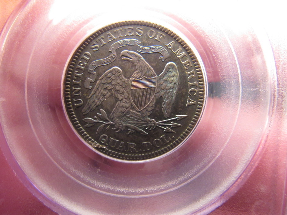 1891-Proof-Seated-Liberty-Quarter---You-Vs-PCGS---Grade-Me