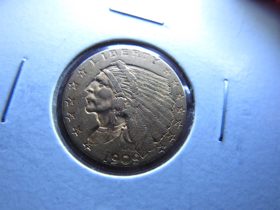 1909--$2.50-Gold-Indian-Raw-Grade-Me-Please