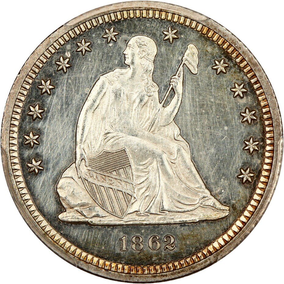 1862-PF-61-Seated-Liberty-Quarter