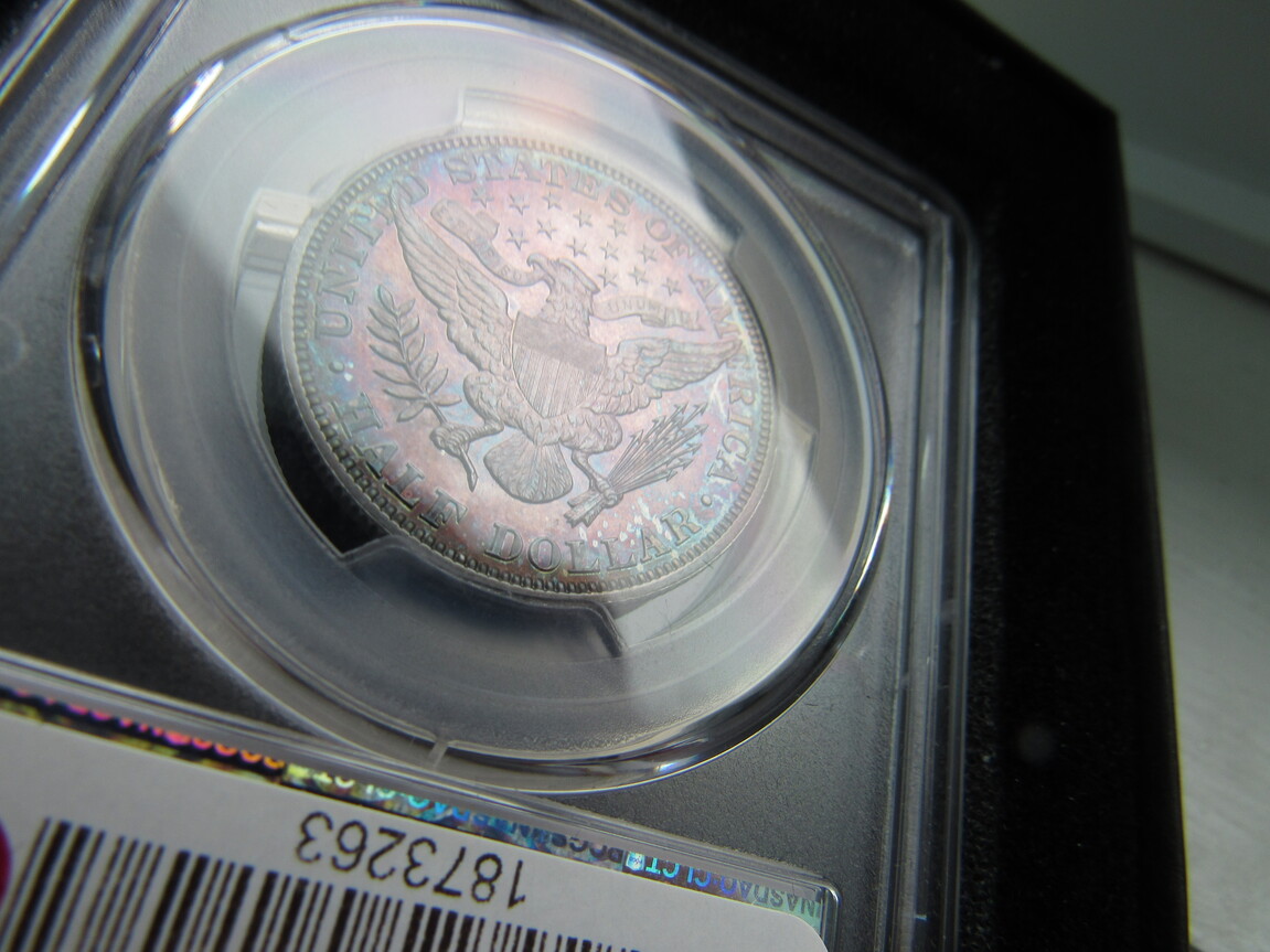 1896-PCGS-PF-62-Half-Dollar-Nice-Color