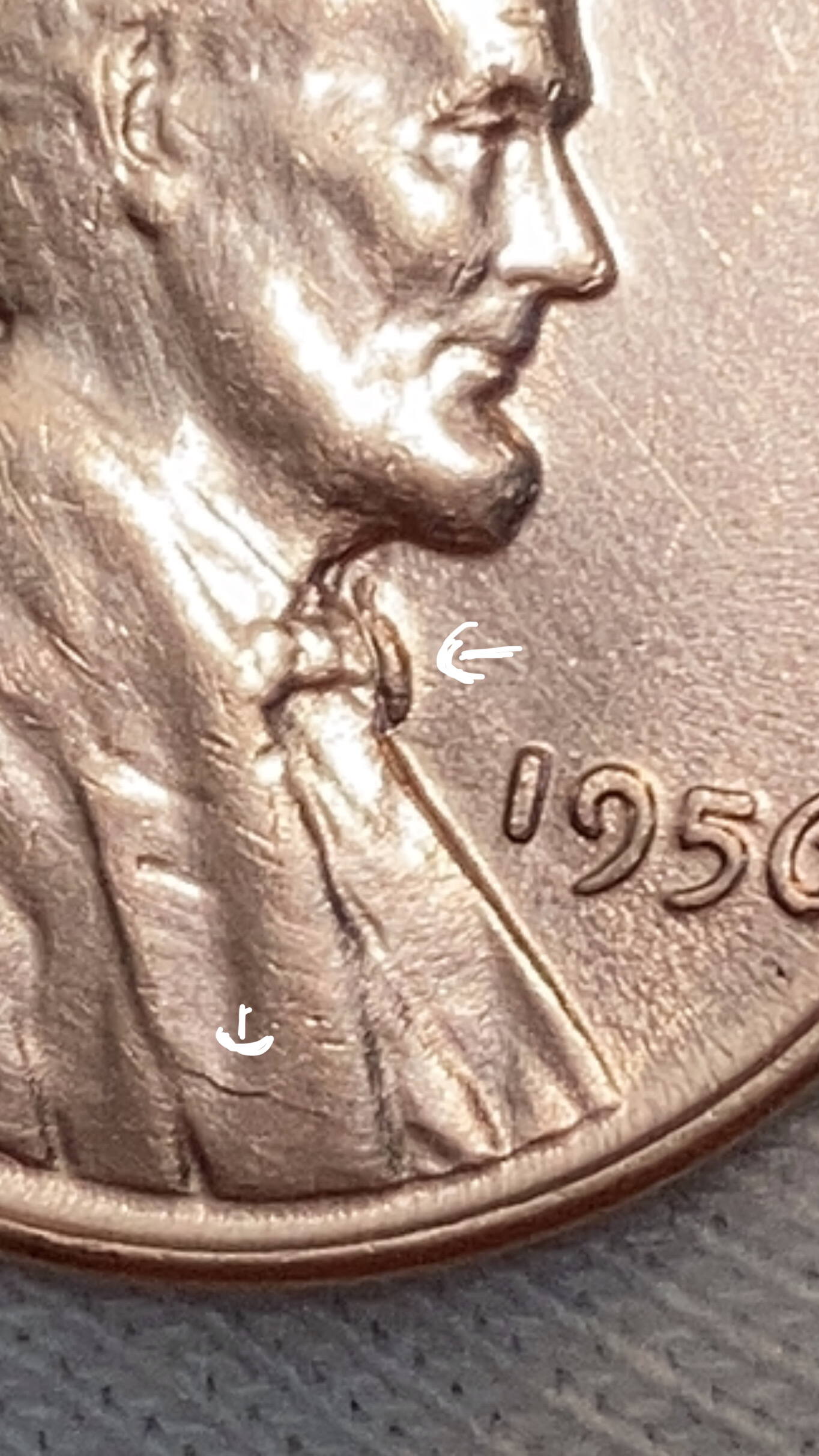 1956-Penny-Are-These-Die-Cracks?-And-Possible-Double-Letters-Any-Help-Would-Be-Appreciated.