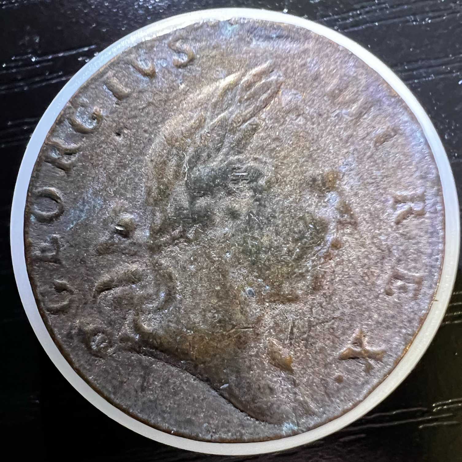 1773-Virginia-Colony-Half-Penny---Is-It-A-Fake?